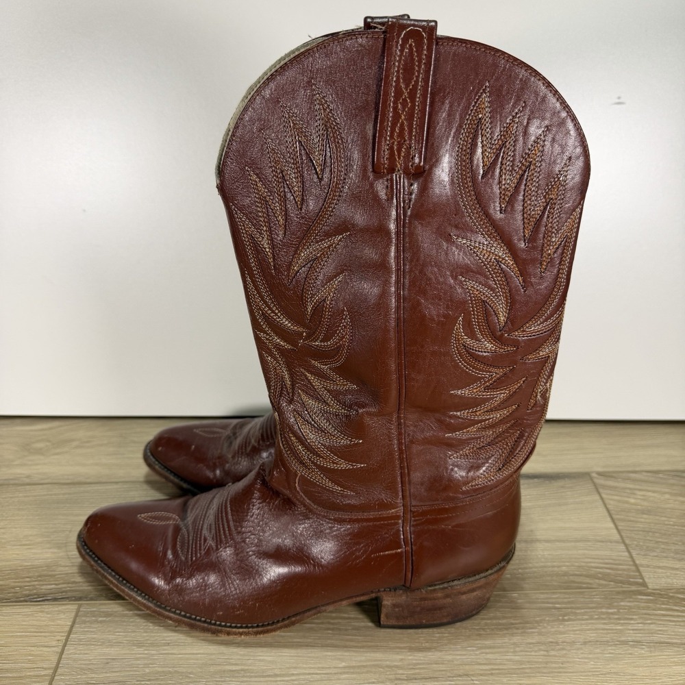 Dan Post VTG Lucky Break Men's Leather Western Boots Size 11.5 D Style 6701
